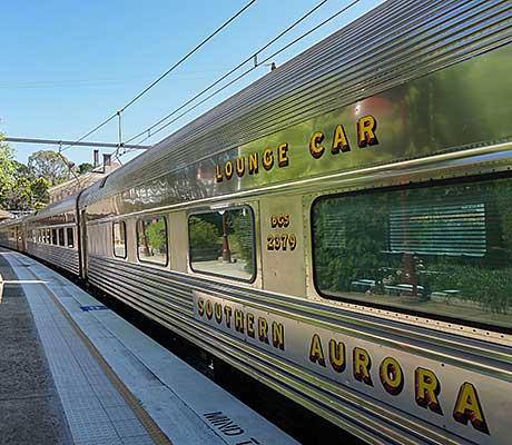Lounge Car, Southern Aurora, Vintage Rail Journeys