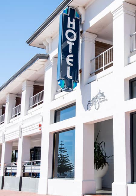Cottesloe Beach Hotel in Perth.