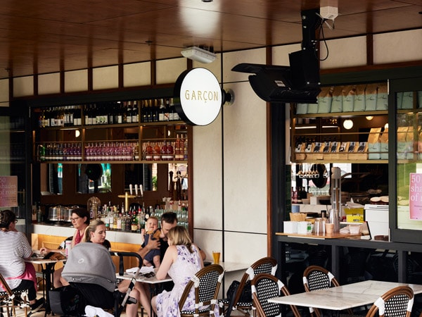 people dining at Garcon, Lane Cove