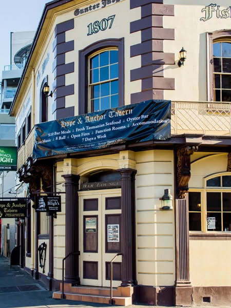 Hope and Anchor Tavern Hobart