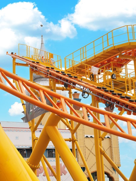 The Boomerang new ride at Luna Park
