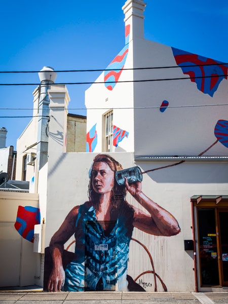 Street art in Newtown