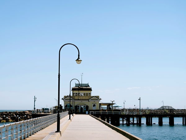 St Kilda Beach and Pier