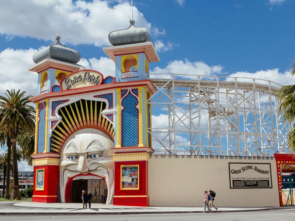 St Kilda’s Luna Park.