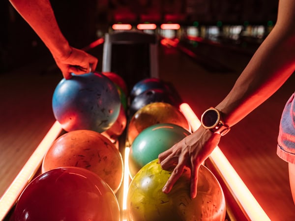 Getty Images of ten pin bowling