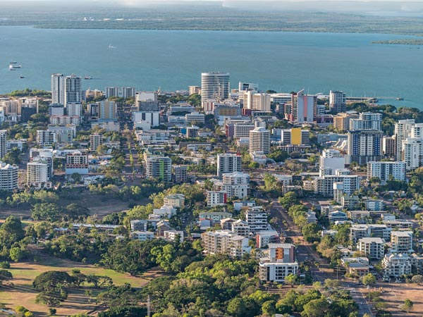 Darwin city