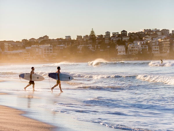 learn how to surf at one of Sydney’s most famous beaches.