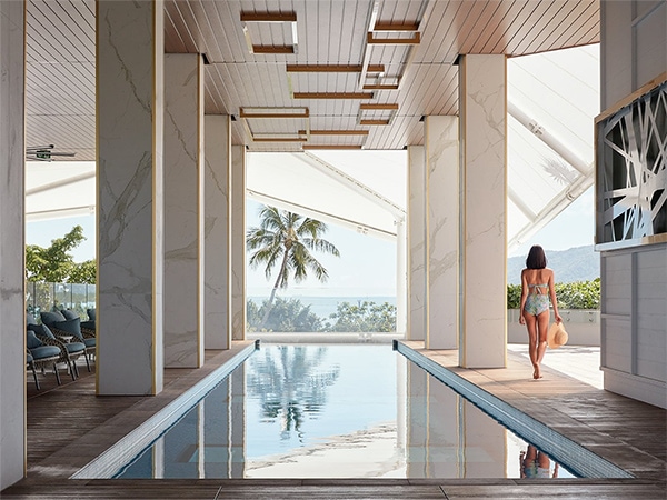 Poolside at The Flynn
