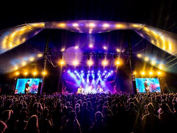 Stage at Bluesfest Byron Bay