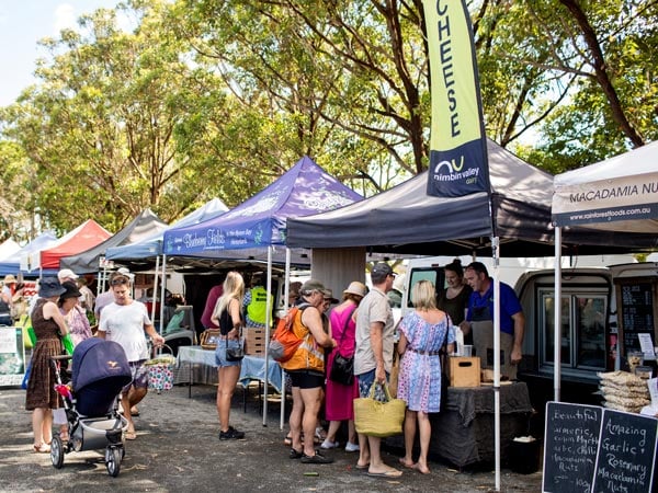 Byron Bay Market Stalls