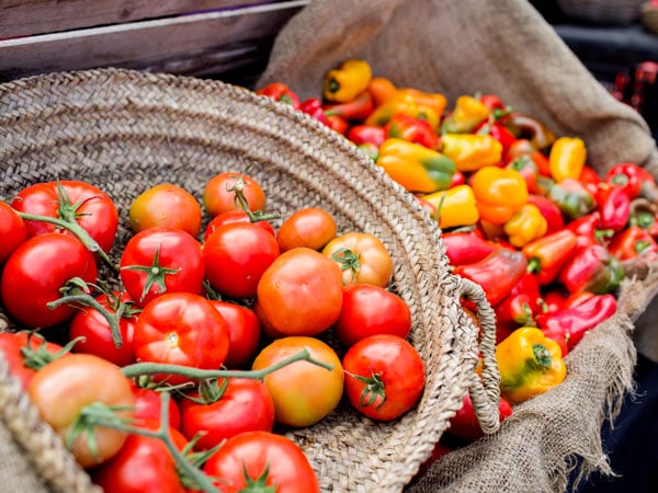 Byron Bay Markets tomatoes