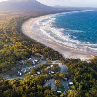 camping site in Port Macquarie