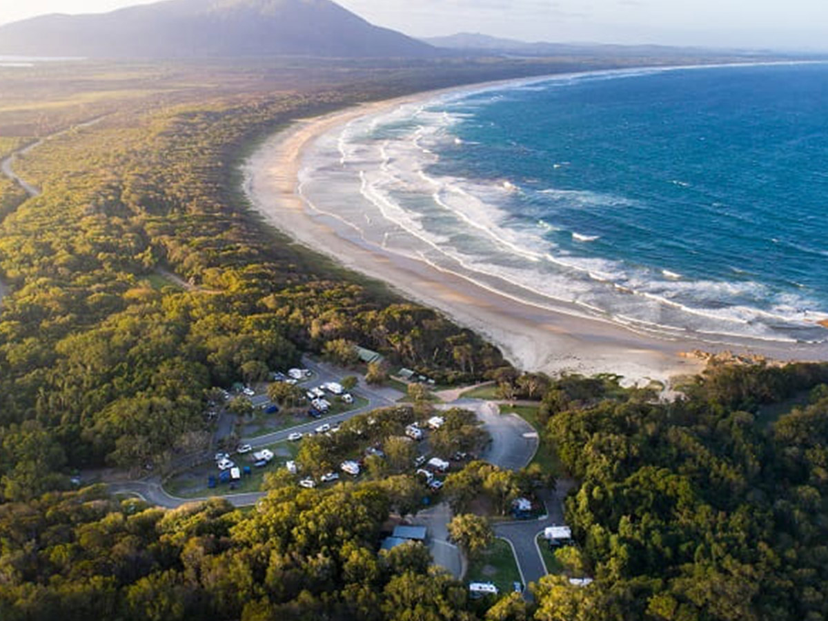 camping site in Port Macquarie