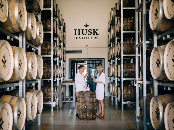Inside Husk Distillers Byron Bay