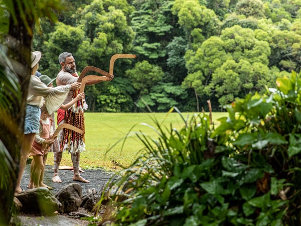 a cultural experience at Rainforestation Nature Park