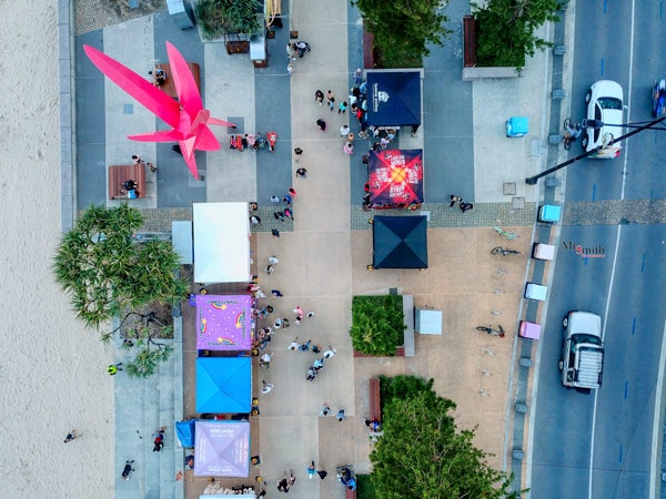 Surfers Paradise Beachfront Markets