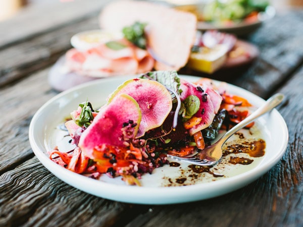 Menu at Three Blue Ducks