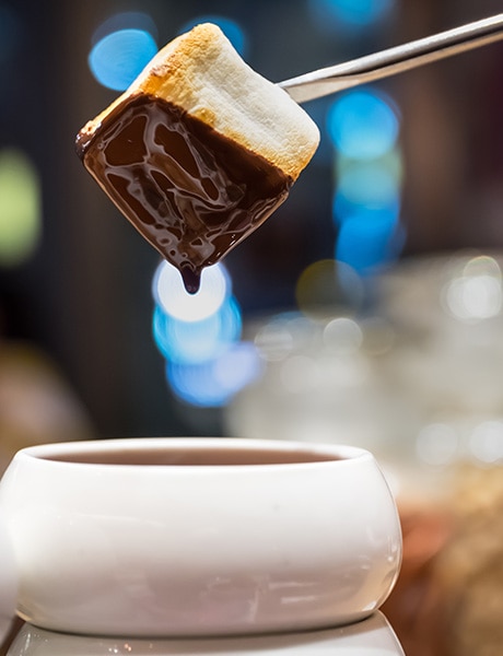 Chocolate fountain, Winter Festival, Adelaide