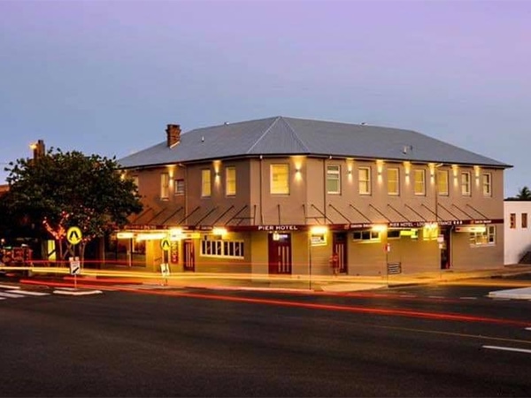 The Pier Hotel was built in 1905.