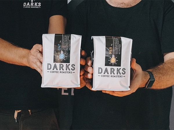 Darks Coffee Roasters.