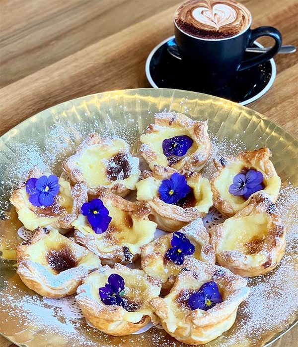 Sandra's Portugese tarts.