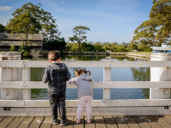 Fish pond jervis bay maritime museum