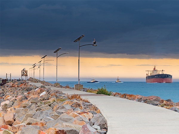 The Shipwreck Breakwall