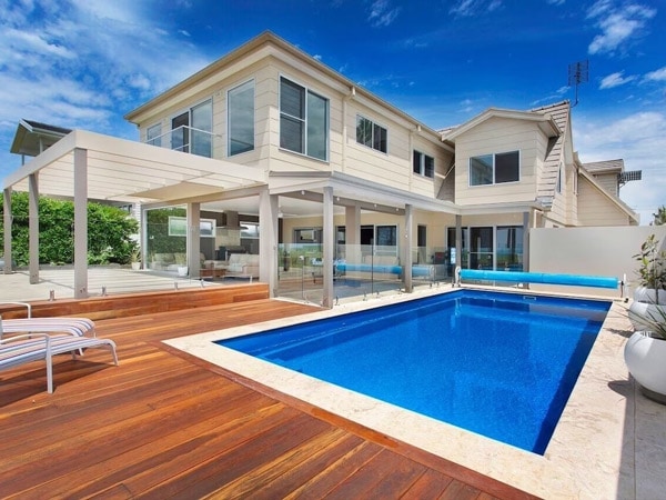 an outdoor pool at Amaroo, Kiama