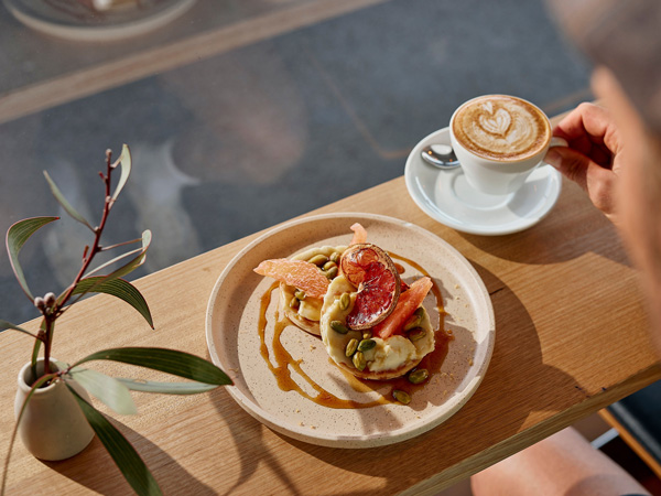 coffee and breakfast at Fika Coffee Brewers, Ballarat