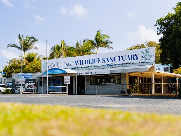 the exterior of Coffs Coast Wildlife Sanctuary