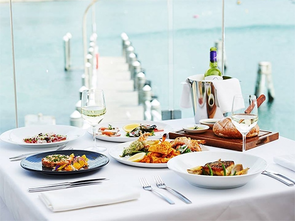 Waterfront seafood restaurant Wollongong