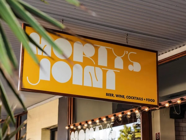 the Morty's Joint signage