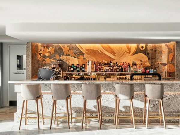 the bar at Crystalbrook Kingsley Ms Mary, Newcastle