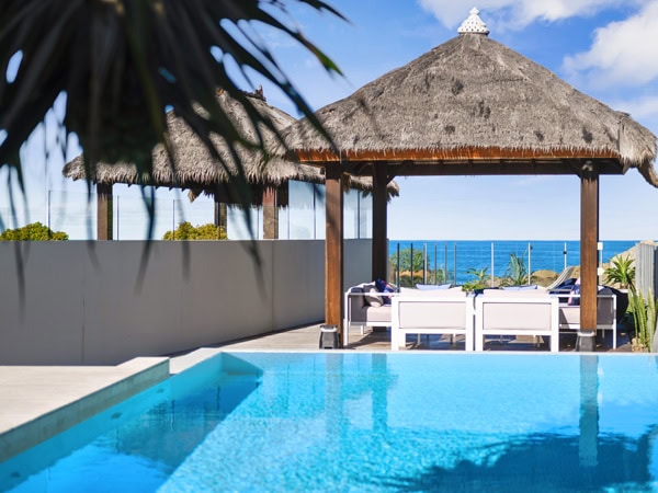 the pool at Sapphire Sands Beach House