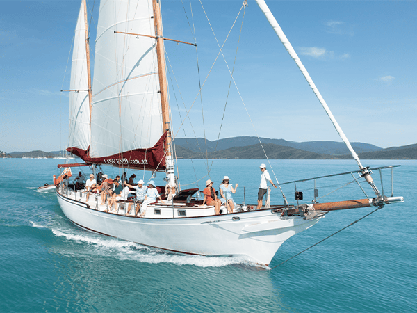 Lady Enid sailing