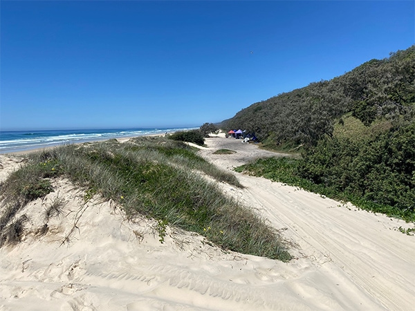 Teewah Beach Camping Area, Cooloola
