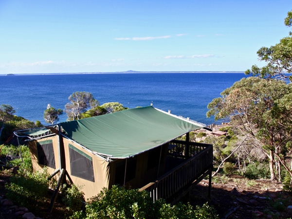 Woody Island tent