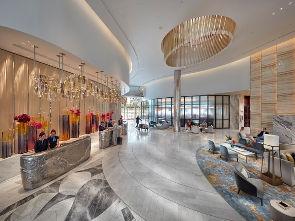 Crown Towers lobby
