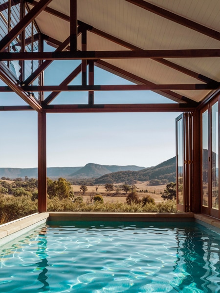 Wolgan Valley Villa pool