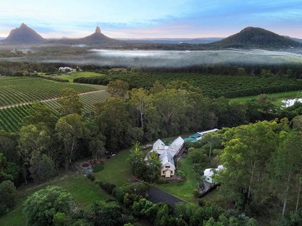 Glass House Mountains Ecolodge.
