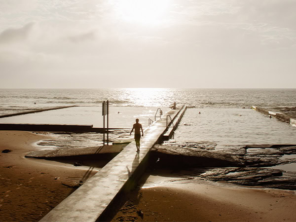 Austinmer Beach twin pools