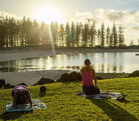 Emily Bay Lagoon, Norfolk Island, Australia