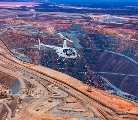 Helicopter View, Super Pit Lookout, Kalgoolrie, Western Australia
