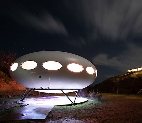 The Futuro House, Naiko Retreat, Fleurieu Peninsula, SA, Australia