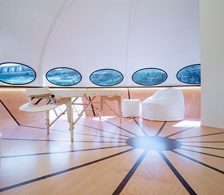 The Futuro House, Naiko Retreat, Fleurieu Peninsula, SA, Australia