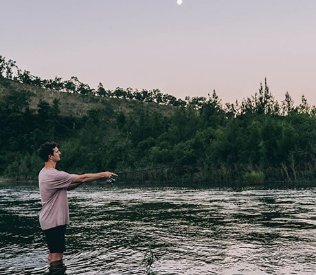 Fishing, Macleay River, NSW Australia