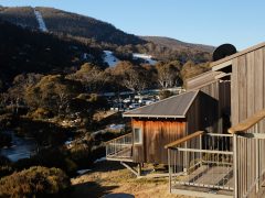 a mountainside accommodation at The Cedar Cabin, Thredbo