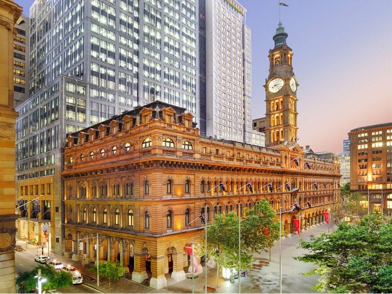 best parking for fullerton hotel sydney