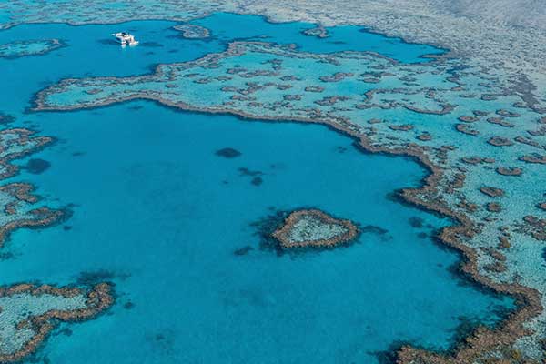 Heart Reef, Hamilton Island, Great Barrier Reef,