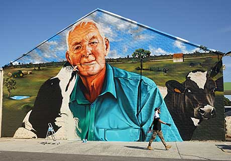 MG Trading Heesco Mural, Yarram, Gippsland VIC